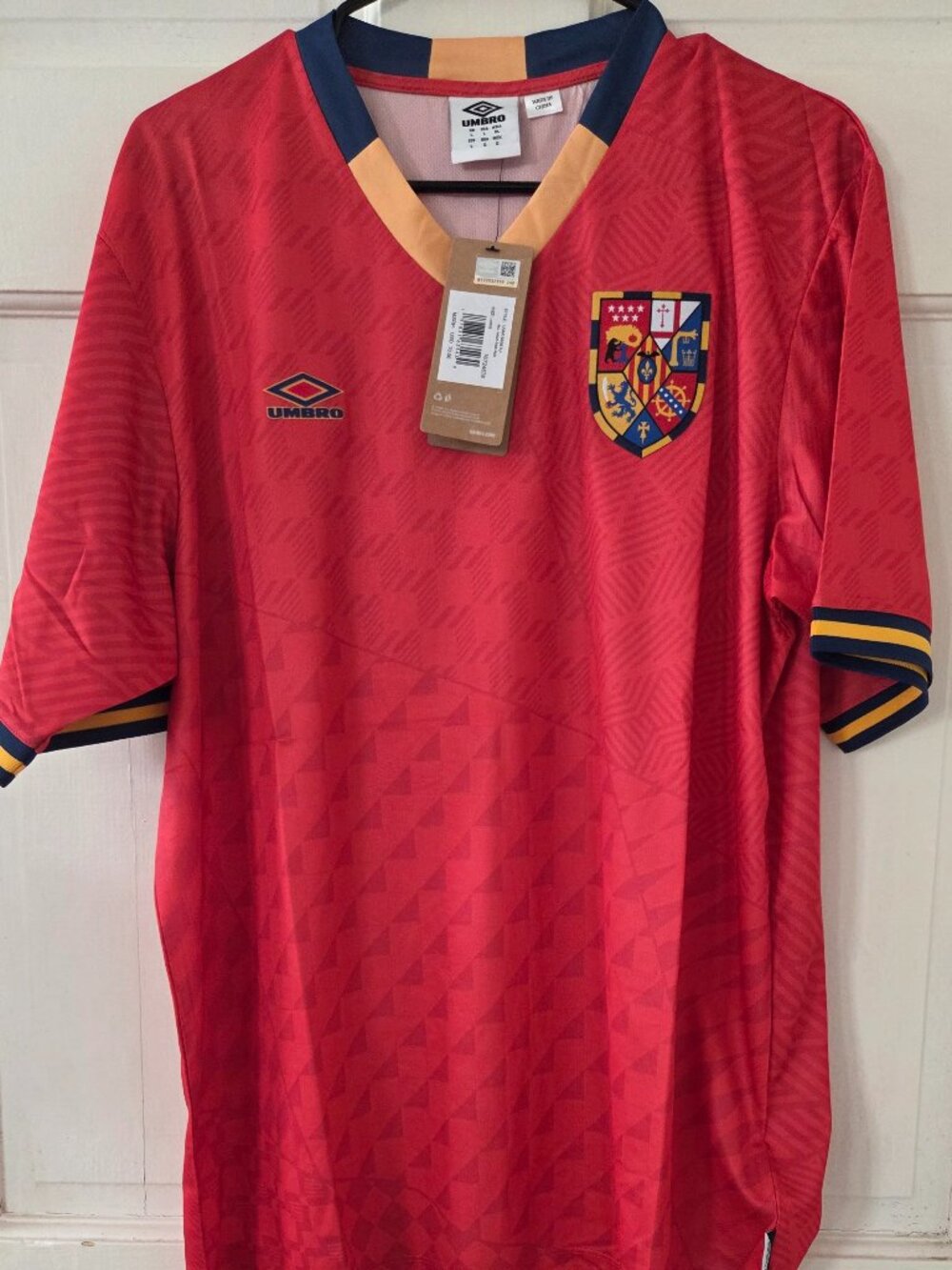 Umbro Spain soccer jersey